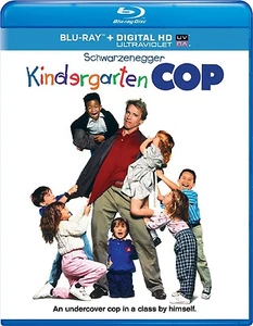 KINDERGARTEN COP (1990) HI DEF BLU RAY ARNOLD SCHWARZENEGGER - Picture 1 of 2