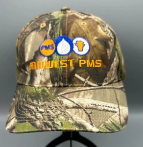 Camouflage Midwest PMS flüssige Rinderfutterprodukte Klettverschluss Riemen Kappe Mütze - Bild 1 von 7