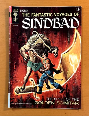 Fantastic Voyages of Sinbad #30 (Gold Key 1966) Silver Age Comic. - Image 1 of 4