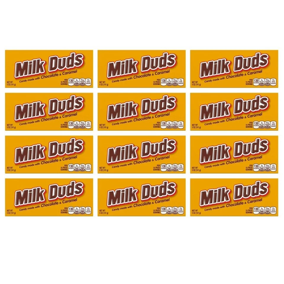 Milk Duds Chocolate and Caramel Candy 5 Ounce (pack of 12)