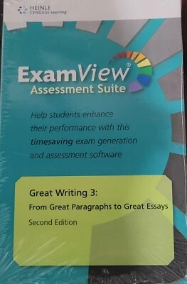 ExamView Assessment Suite Great Writing 3: From Great Paragraphs To Great Essays - Image 1 of 2