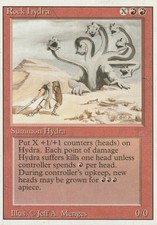 1x Rock Hydra SP MTG Magic 3rd Edition Revised