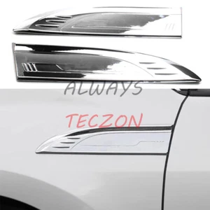 Chrome Front Side Fender Cover Trim Accessories For Toyota Sienna 2022 2023 2024 - Picture 1 of 6