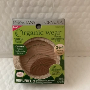 Physicians Organic Wear Face Sculpting Trio #1094 Tan Organics - Picture 1 of 3