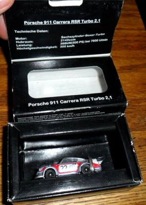 BUB 1/87 DIECAST PORSCHE 911 CARRERA RSR TURBO MARTINI PORSCHE RACING #22 con CAJA Foto 1 de 4