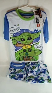 Lego Star Wars Yoda Boy's 3Pc Pajamas Set Size 8 - Picture 1 of 10