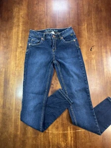 Justice Girls Light Blue Simply Low Jeans Size 14 Slim - Picture 1 of 6