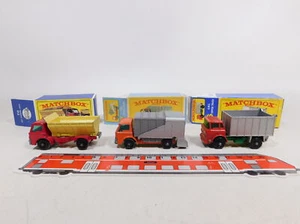 DA511-0,5 #3x Matchbox Model: No. 7 / No. 70 Ford + No. 26 Dumptruck Truck G M.C - Picture 1 of 5