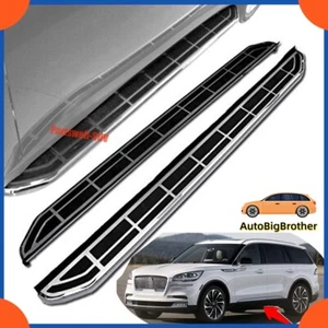 Fits for Lincoln Aviator 2020 2021-2023 Running Board Side Steps Pedals Nerf Bar - Imagen 1 de 18