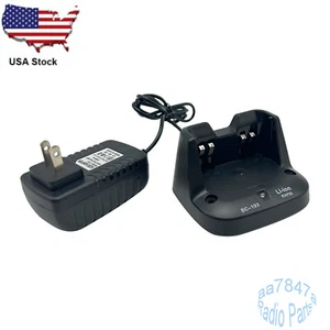 BC-193 Battery Charger For IC- F3001 F4001 F3101 F4101 F3210 F4210 Radio - Picture 1 of 5