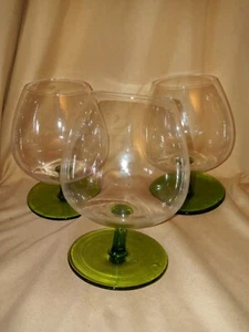 Three (3) Brandy Snifters - Picture 1 of 4