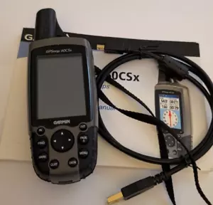 Garmin GPSMAP 60CSX GPS + West West US Topo 100K & Lake maps on card - Picture 1 of 2