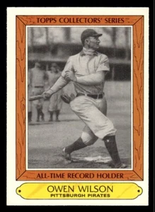 1985 Topps Woolworth's All-Time Record Holders - Owen Wilson #41 - Picture 1 of 2
