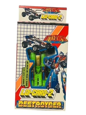Battle Company Loi Card Destroyer Taiwan Transformers Figure Gobot Robot Box 2 - Image 1 of 4