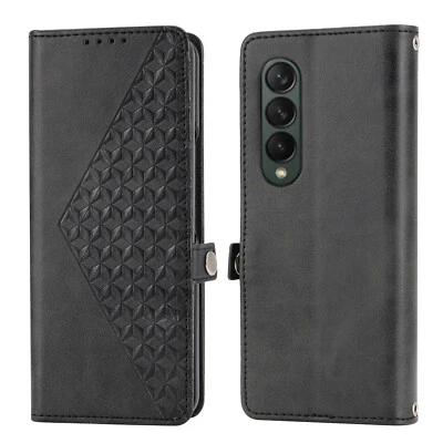 Funda tipo billetera a prueba de golpes con ranura para tarjeta para Samsung Galaxy Z 6/5/4/3 5G Foto 1 de 4