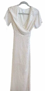 Leith Blumen Wickel Maxi Kleid S Romantisch Cottagecore Küste Bauer Ditzy Floral - Bild 1 von 7