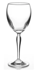 Marquis by Waterford Allegra Crystal Platinum Rimmed White Wine Glass - Picture 1 of 5
