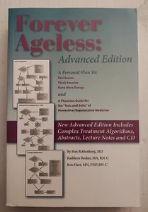 Forever Ageless Advanced Edition Paperback+CD Alternative Medicine Aging NEW - Picture 1 of 4