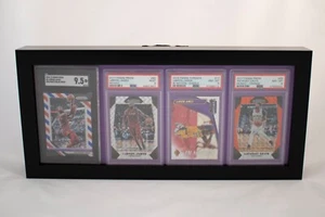 Schwarz und Lila Sport Karten Display - Passend für PSA, HGA, BGS, CGC, Toploader - Bild 1 von 3