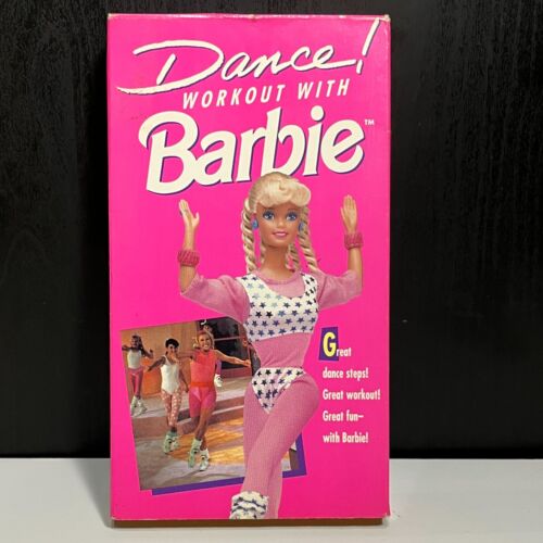 Dance! Workout With Barbie-Great Workout Great Fun with Barbie VHS 1992 30mins 
