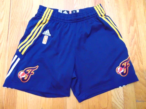 ADIDAS AUTHENTIC WNBA INDIANA FEVER REVOLUTION 30 GAME SHORTS SIZE S nba Cover