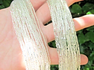 NEW MURANO DI FRANCESCA 24 STRAND WHITE/SILVER GLASS TORSADE NECKLACE - Picture 1 of 14