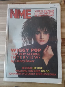NME New Musical Express Boy George Cover 1984 Newspaper - Picture 1 of 1