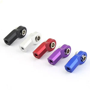 5PCS M3 Tige de Direction Coude Tête Tie Rod End Ball Pour 1/10 RC Car Model - Photo 1 sur 14