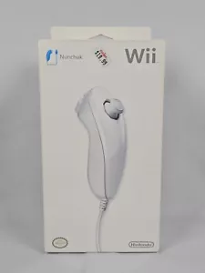 Nintendo RVLAFW1 Navigation Controller/Nunchuck Brand New - Picture 1 of 6