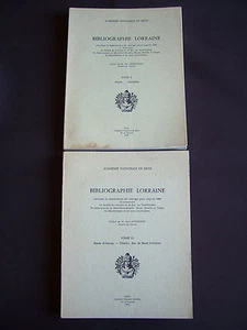 Bibliographie Lorraine - T.1 2 3 4 5 - Imagen 1 de 3
