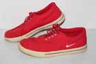 Nike Lunar Swingtip Golf Shoes 552078 600 Red White Canvas Mens Size 115