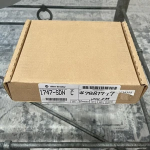 New Factory Sealed AB 1747-SDN SER C SLC 500 DeviceNet Scanner Module 1747SDN - Picture 1 of 3