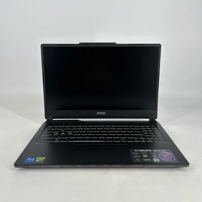 MSI Cyborg 15 FHD 2.4 GHz i7-13620H 32GB 512GB SSD NVIDIA RTX 4050 Good - Image 1 of 4