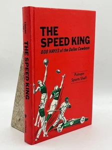 The Speed King Al Lipman Hardback Putnam Sports Bio Bob Hayes Dallas Cowboys - Picture 1 of 2