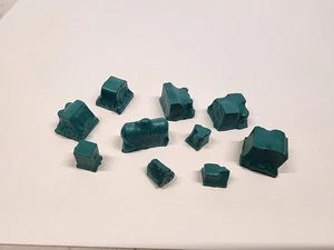 N scale Tarped Loads 10 pcs finished, detailed & ready to install 1:160 scale gr - Picture 1 of 2