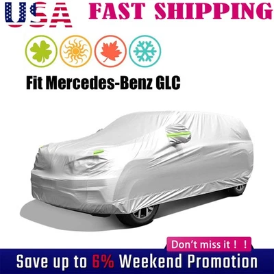 Cubierta de coche exterior para Mercedes-Benz GLC300 protección contra todo tipo de clima cubierta solar contra polvo Foto 1 de 4