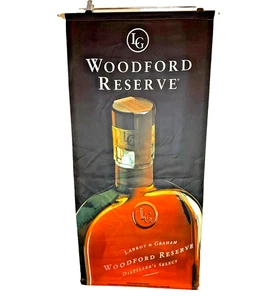 Woodford Reserve Werbebanner - Hausbar/ca. 18" x 36" - Bild 1 von 9