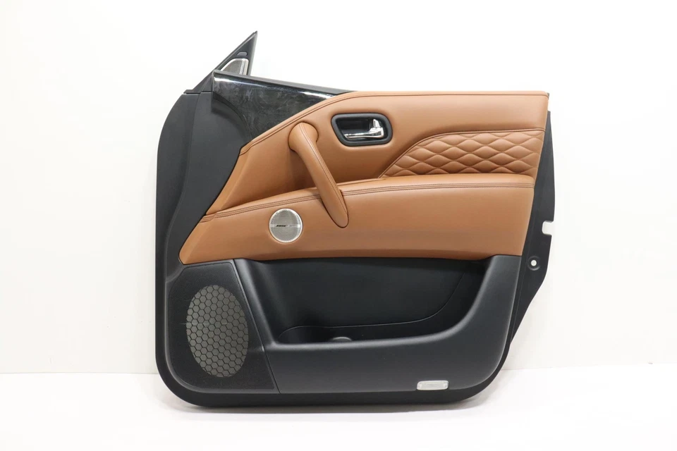 Panel de moldura de puerta delantera Infiniti QX80 2018-2021 RH 809761LA0A 80900-6GW1C Foto 1 de 4