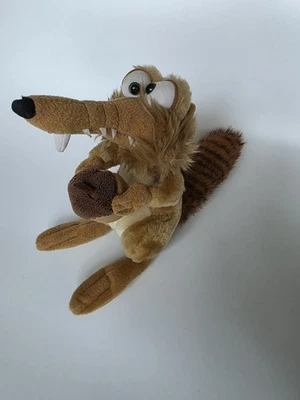 Ice Age Scrat Eichörchen mit Eichel Plüschtier ca. 30 cm Kult Kuscheltier - Bild 1 von 4