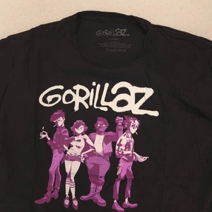 Gorillaz Band Crew Neck Graphic Shirt Womens Size Extra Large XL Black - Picture 1 of 8