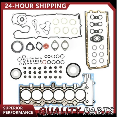Kit de juntas de reconstrucción de revisión de motor para BMW 328i 530i E60 E92 E83 E84 N52 3,0 L Foto 1 de 4