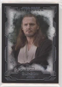 2016 Topps Star Wars Masterwork Qui-Gon Jinn #33 z7j - Picture 1 of 3