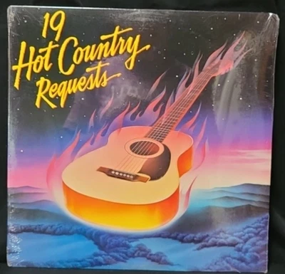 Vintage 1984 Vinyl Record 19 Hot Country Requests 33RPM LP Sealed - Image 1 of 2