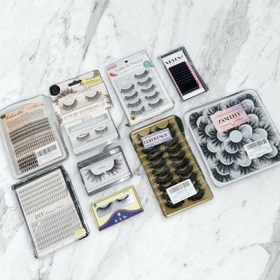 Lot of Lashes Mink, Cashmere, Individual Lashes & Whole Lashes - Image 1 of 4