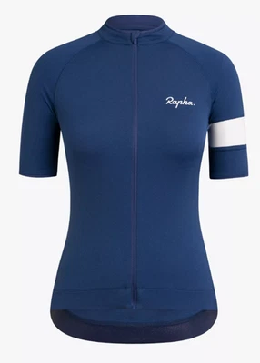 Brand new RAPHA  Short  Sleeve Core Jersey Blue Marl Sz Medium - Image 1 of 3