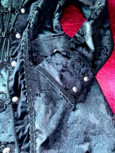 ADERLASS CLASSIC BROCADE EDLER GEHROCK MANTEL GR:XL NEU  GOTHIC STEAMPUNK /289€ - Bild 1 von 12