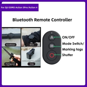 Bluetooth Remote Controller Selfie Stick Kit For DJI OSMO Action 5Pro/Action 4 - Picture 1 of 13