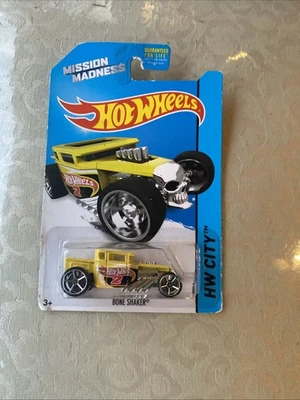Hot Wheels HW City bone shaker Kroger Exclusive Chrome Skull Mission Madness - Image 1 of 3
