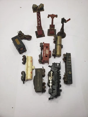 LOUIS MARX & CO. Toy Transformer Model No. 729 W/ Trains & Lights Parts Only - Image 1 of 4