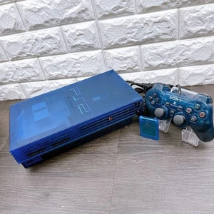PS2 SCPH-37000 PlayStation 2 corpo blu oceano - Foto 1 di 8